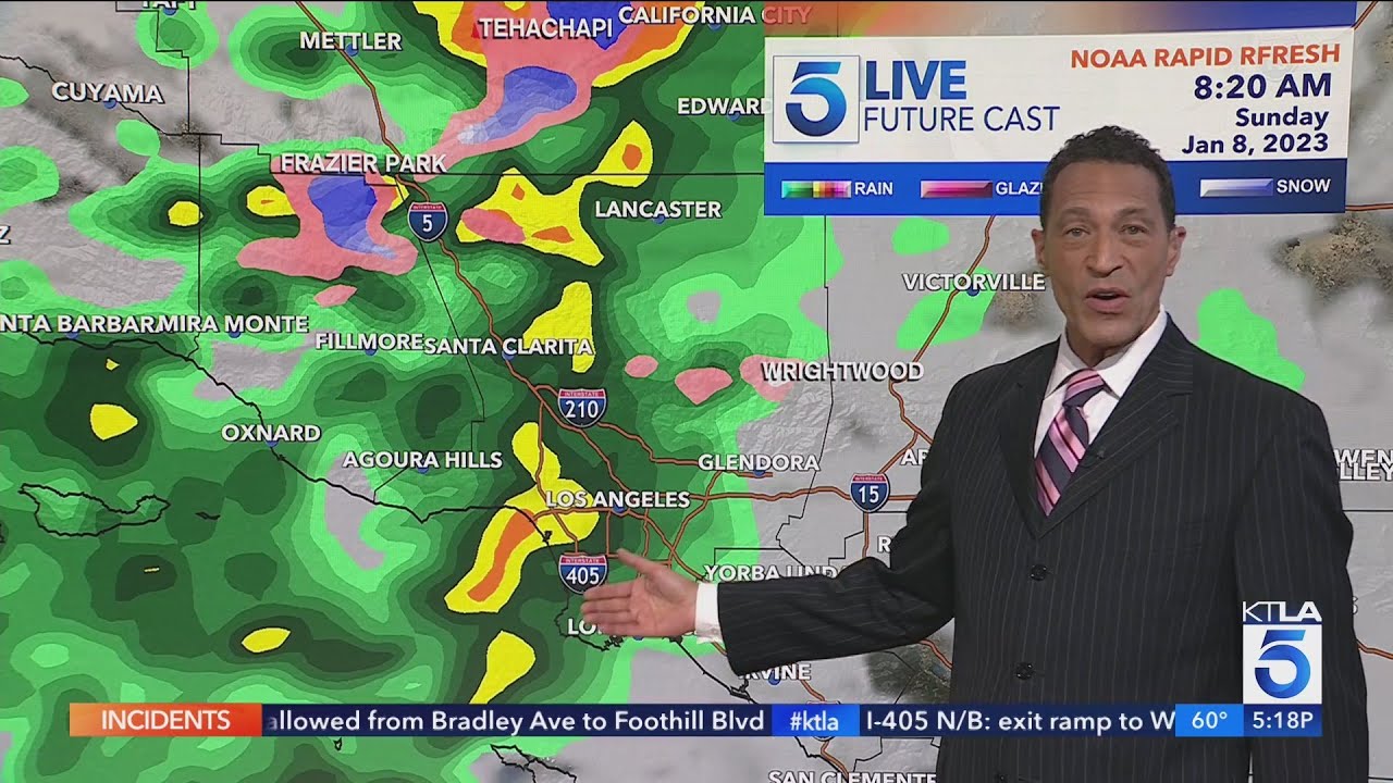 Another major storm headed to Southern California - YouTube