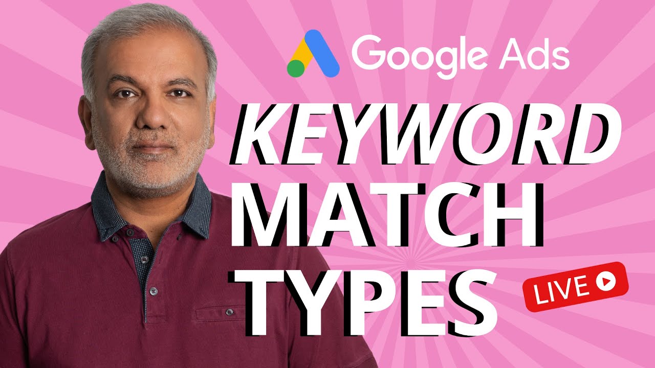 Google Ads Keyword Match Types 21 Keyword Match Types Explained Youtube