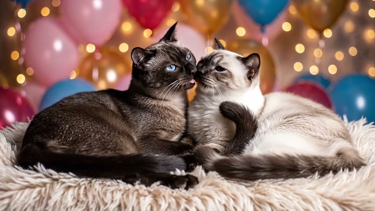 Tails Entwined: A Cat Romance” 😻🎈