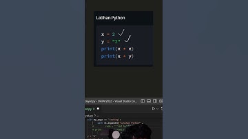 Latihan Coding Python Part 1