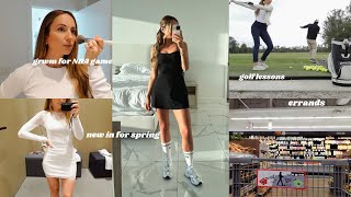 Life Is Good 🤍 spring haul (you NEED this dress), golf, basketball &amp; life in Miami Florida