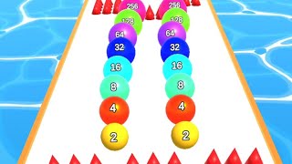 New Ball Run 2048 Color Balls Infinity Merge Roll Run 3D ♾️ 2,8,16,32,64,128,256,512,1024,2048 Game screenshot 4