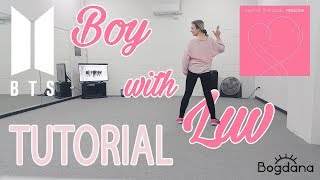 TUTORIAL BTS 'Boy With Luv' mirrored Dance. Step by Step