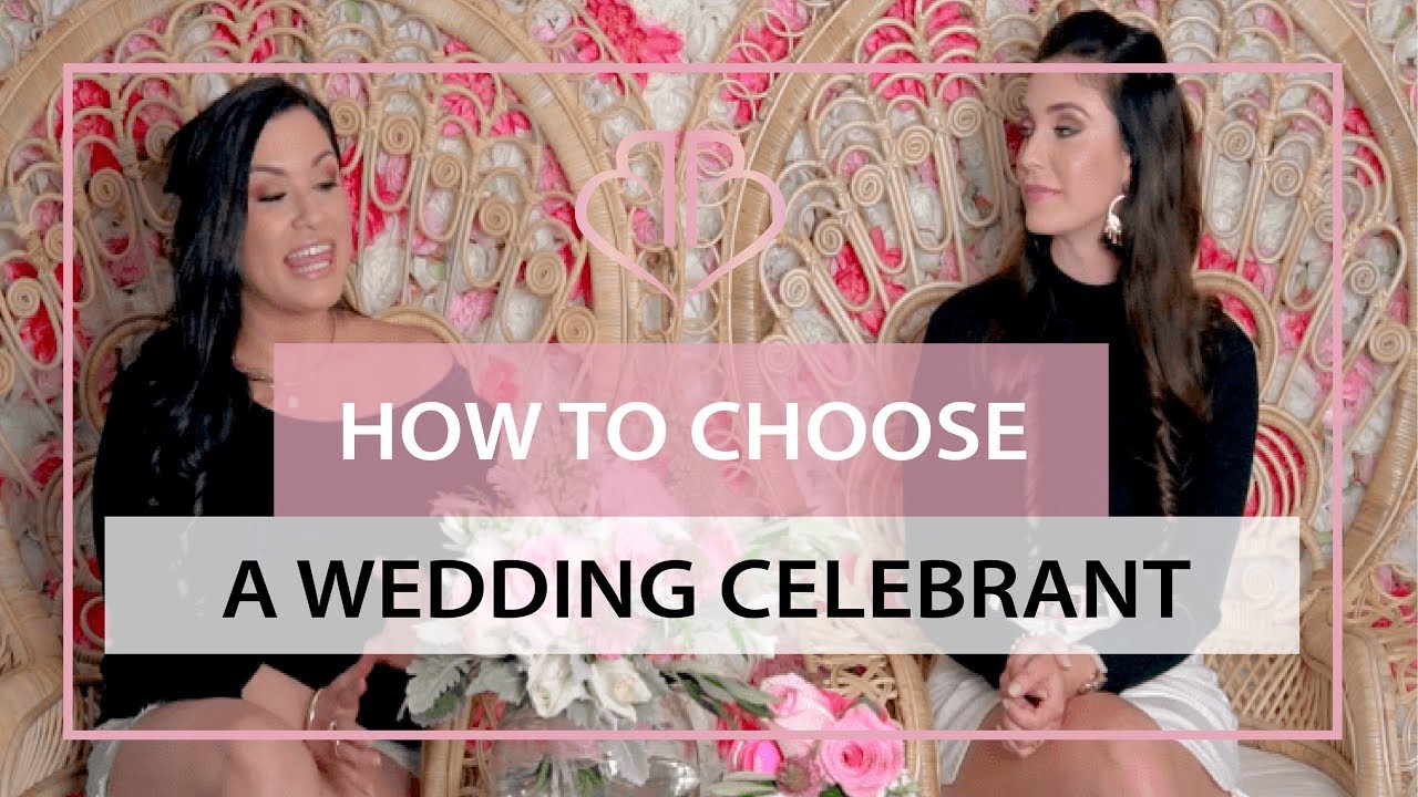 How to Choose a Wedding Celebrant (tips)