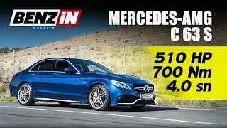 Mercedes AMG C 63 S | 510 hp biturbo V8 | Launch Control