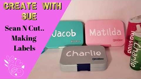 Downloaded Canvas Workspace on Making Labels #scanncut #canvasworkspace