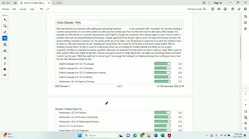 Student Progress Reports