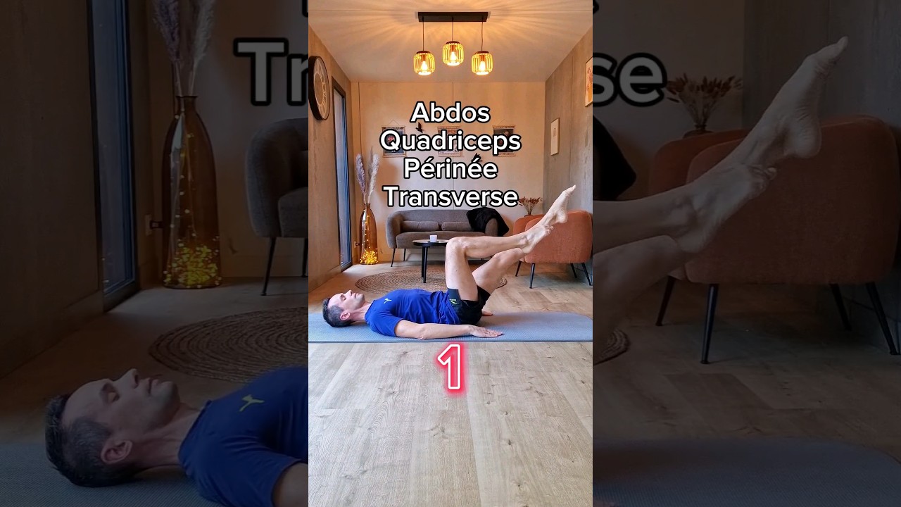 4 exercices PILATES simples pour débuter à la maison