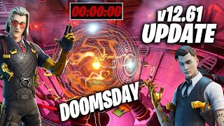 FORTNITE ( v12.61 UPDATE SERVERS LIVE ) DOOMSDAY EVENT LEAKS , NEWS & PATCH NOTES ( GAMEPLAY )
