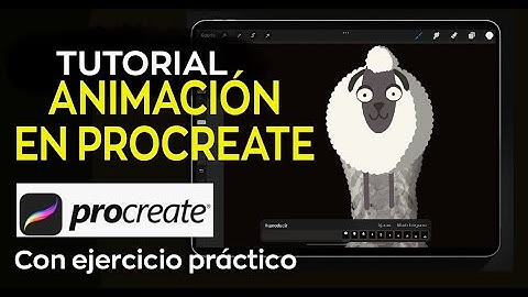 TUTORIAL DE ANIMACION - EFECTO REBOTE EN PROCREATE - EN ESPAÑOL
