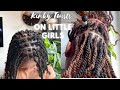 LITTLE GIRLS KINKY TWISTS | BEGINNER FRIENDLY | PROTECTIVE STYLES ON SHORT NATURAL HAIR