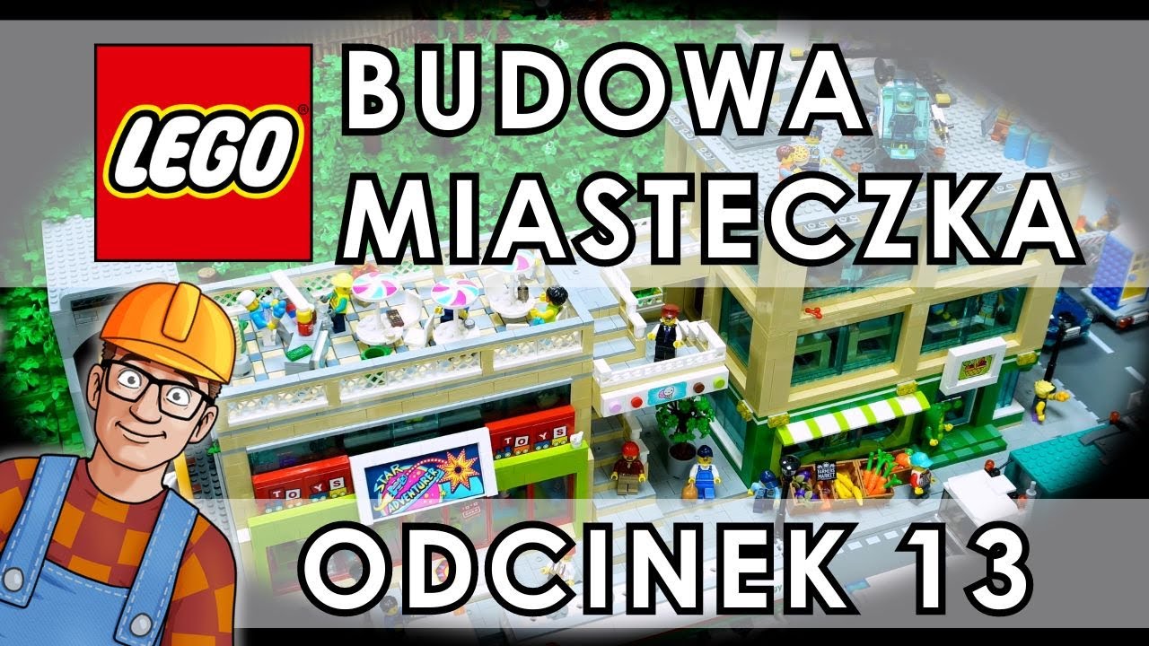 NOWY SKLEP i SIŁOWNIA! 💪 / BUDOWA LEGO MIASTECZKA (13)