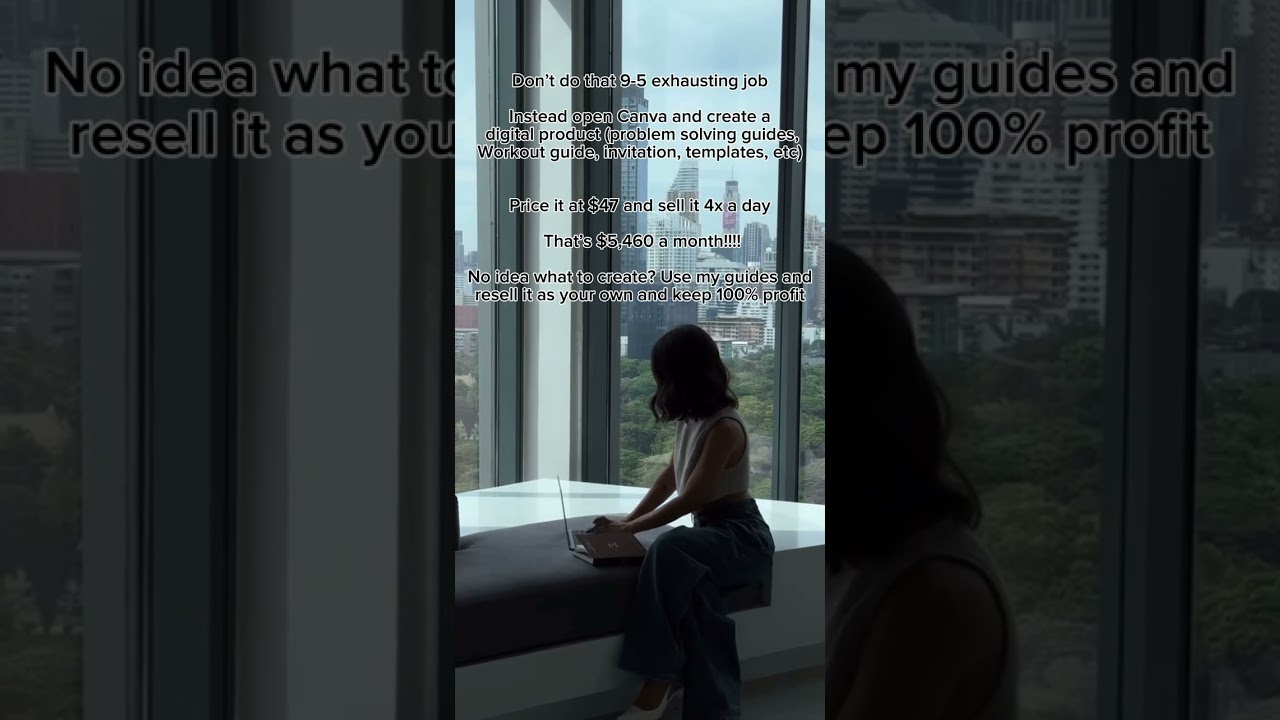 Quit Your 9–5: Make $5K/Month Selling Digital Products 💻 