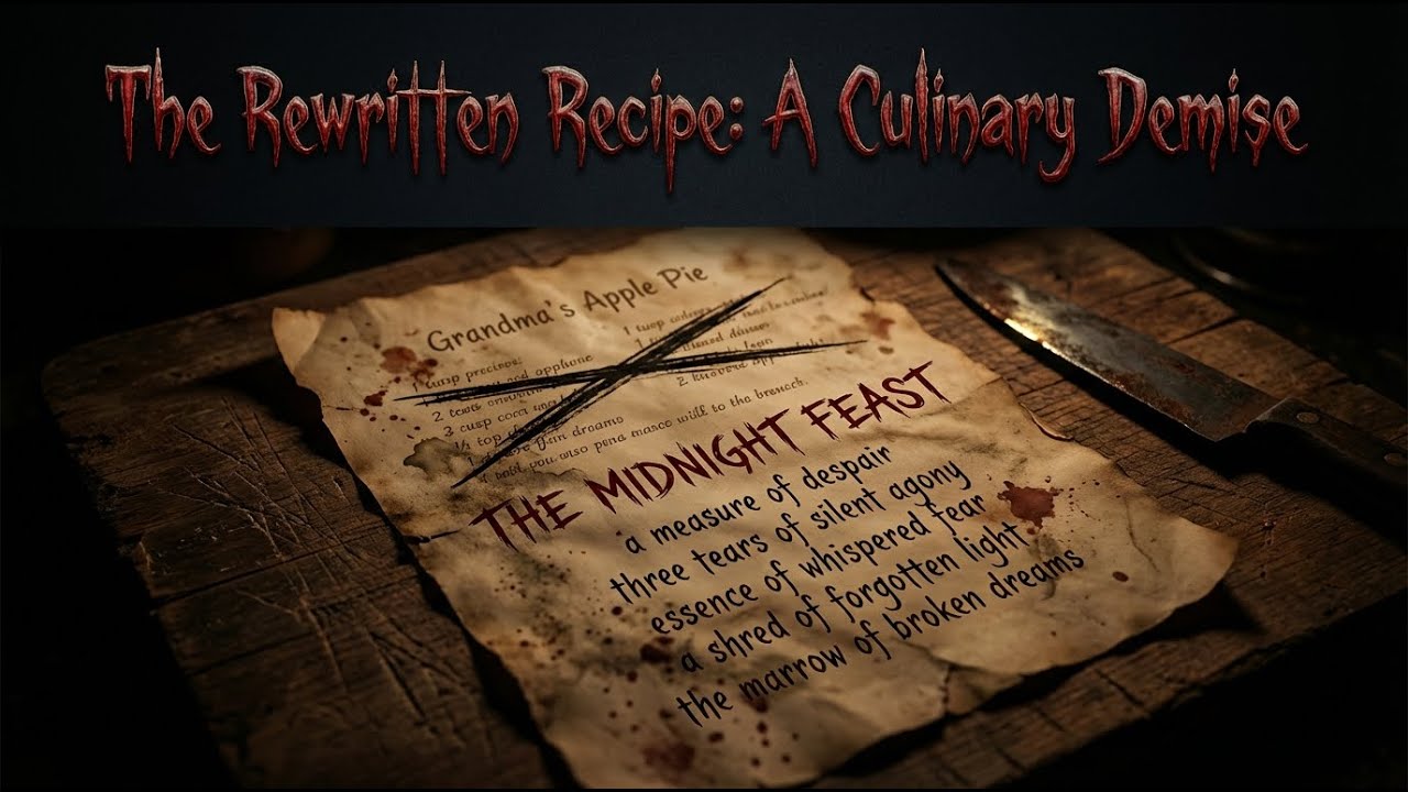 The Rewritten Recipe: A Chef's Forbidden Ingredient | Horror Story