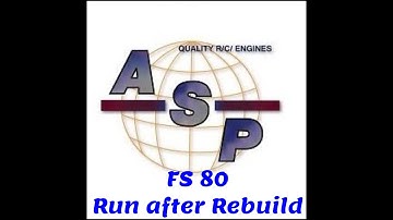 ASP FS80 Run After Rebuild