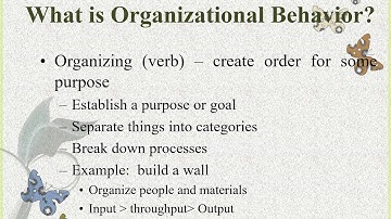 1 Introduction to Organizational Behaviour Part 1