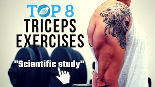 BEST TRICEPS EXERCISES - Scientific study