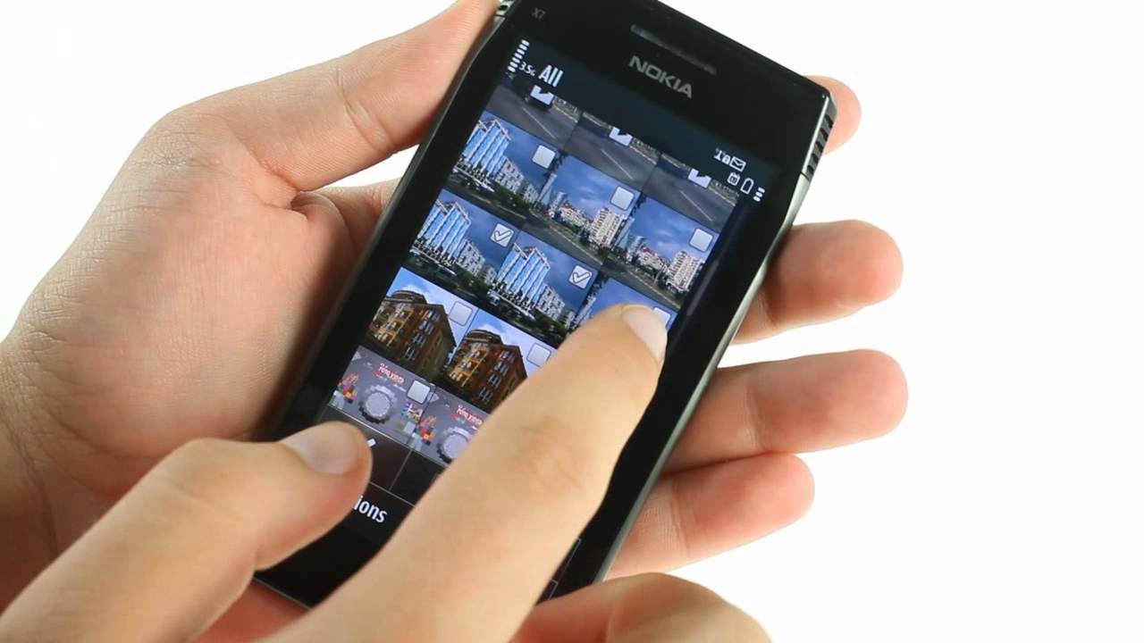 Nokia X7-00 UI demo - YouTube