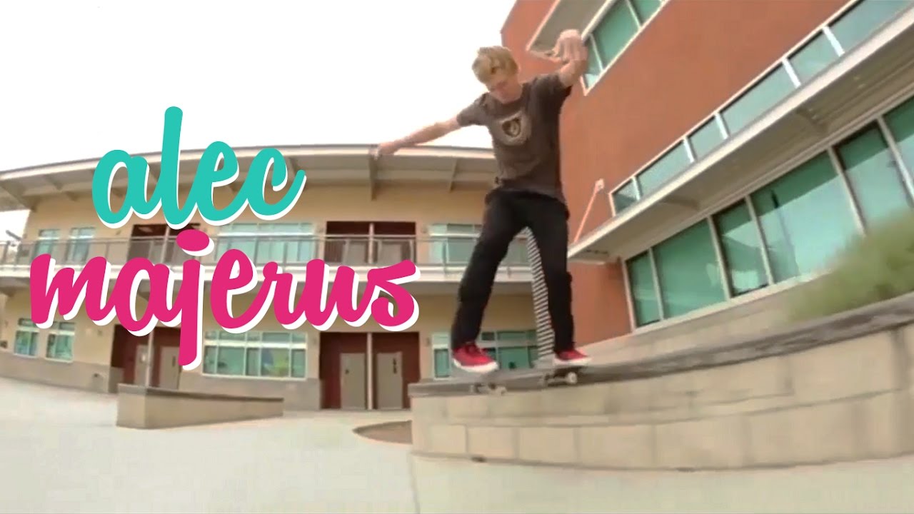 Alec Majerus Skateboarding "Low Profile Skateboarder with Sick Tricks"