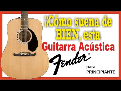 🎬 Video relacionado con guitarras acústicas Fender