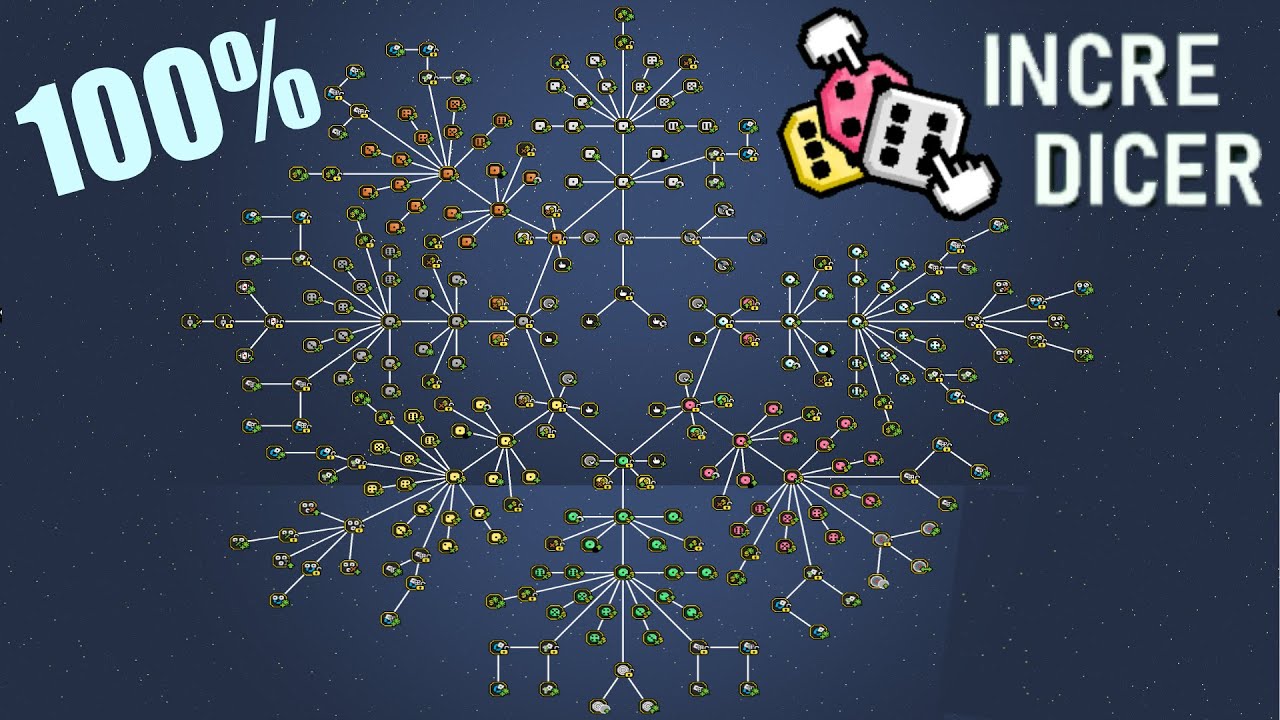 Rolling Dice to Get Every Single Upgrade To 100% Incredicer