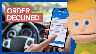 Declining Walmart Spark Orders Mid-Shop 