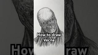 How to draw Vecna from Stranger Things Easy art strangerthings drawing