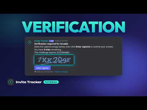 How to Set Up Verification on Discord | Invite Tracker Tutorial