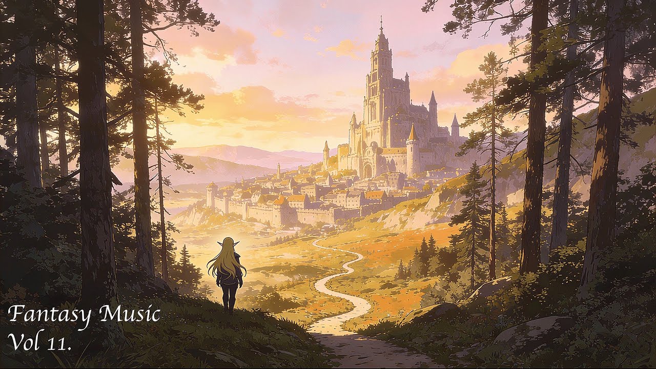 Fantasy Music for Studying, Relaxing & Focusing | Ambient Instrumental Background Music vol 11