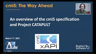 Webinar: cmi5 Overview and Way Ahead