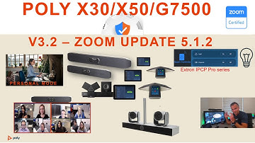 ☕Tech🛠 Zoom Update - StudioX and G7500, version 3.2