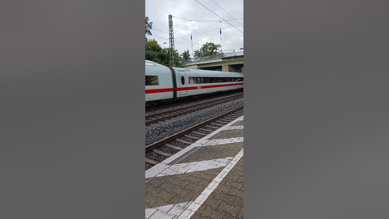 ICE 1020 nach HamburgAltona haltestelle Angermund YouTube