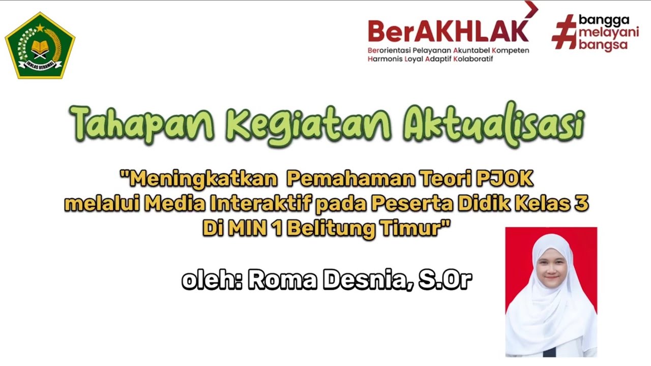 Video Tahapan Kegiatan Aktualisasi LATSAR CPNS 2025 #kemenag 