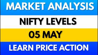 Nifty Analysis 5th May | Intraday levels 5 May