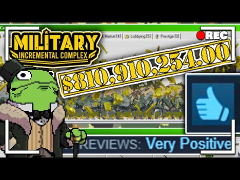 Military Incremental Complex, An Incremental Clicker Game
