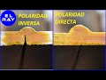 POLARIDAD DIRECTA E INVERSA EN SOLDADURA