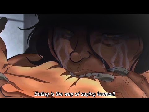 Baki son of org season 2 || Pickle Eats Retsu kaioh Leg while crying [4K 50fps]