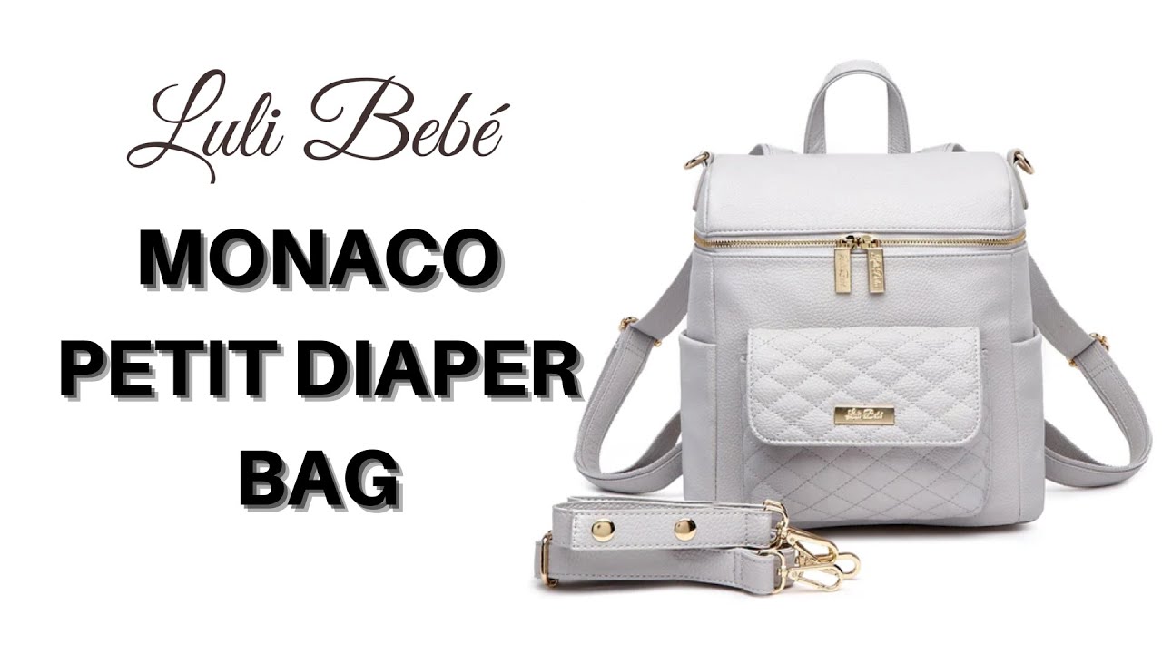 Monaco Petit Diaper Bags For Active and Stylish Moms - Luli Bebe