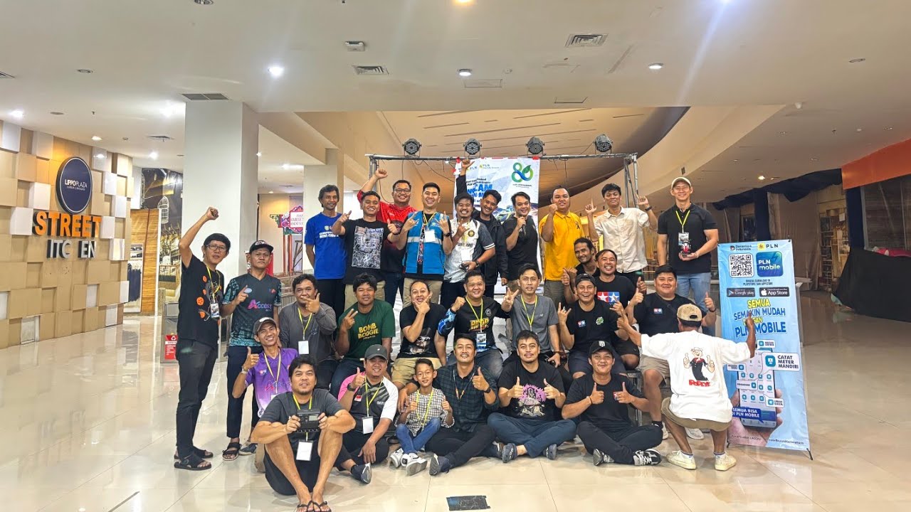 Event Tamiya Hut ke 80 hari listrik nasional yg di support langsung  PLN UP3 Kota Lubuklinggau