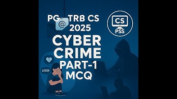 PG TRB CS CYBER SECURITY part -1 mcq