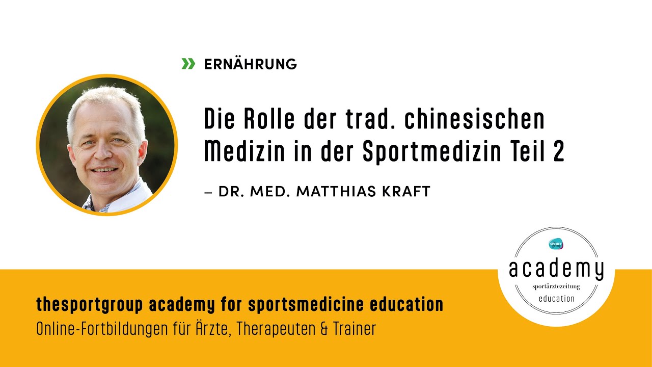 Die Rolle der traditionellen chinesischen Medizin in der Sportmedizin ...