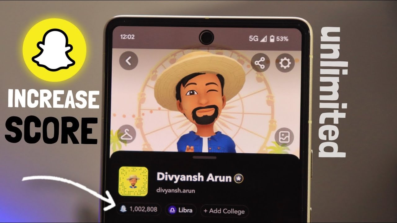 How to Increase Snapchat Snap Score ? Unlimited! YouTube