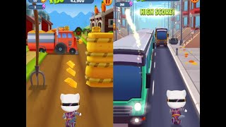 Talking Tom Gold Run – 26 Minutes of Action with Cyber Angela! screenshot 5