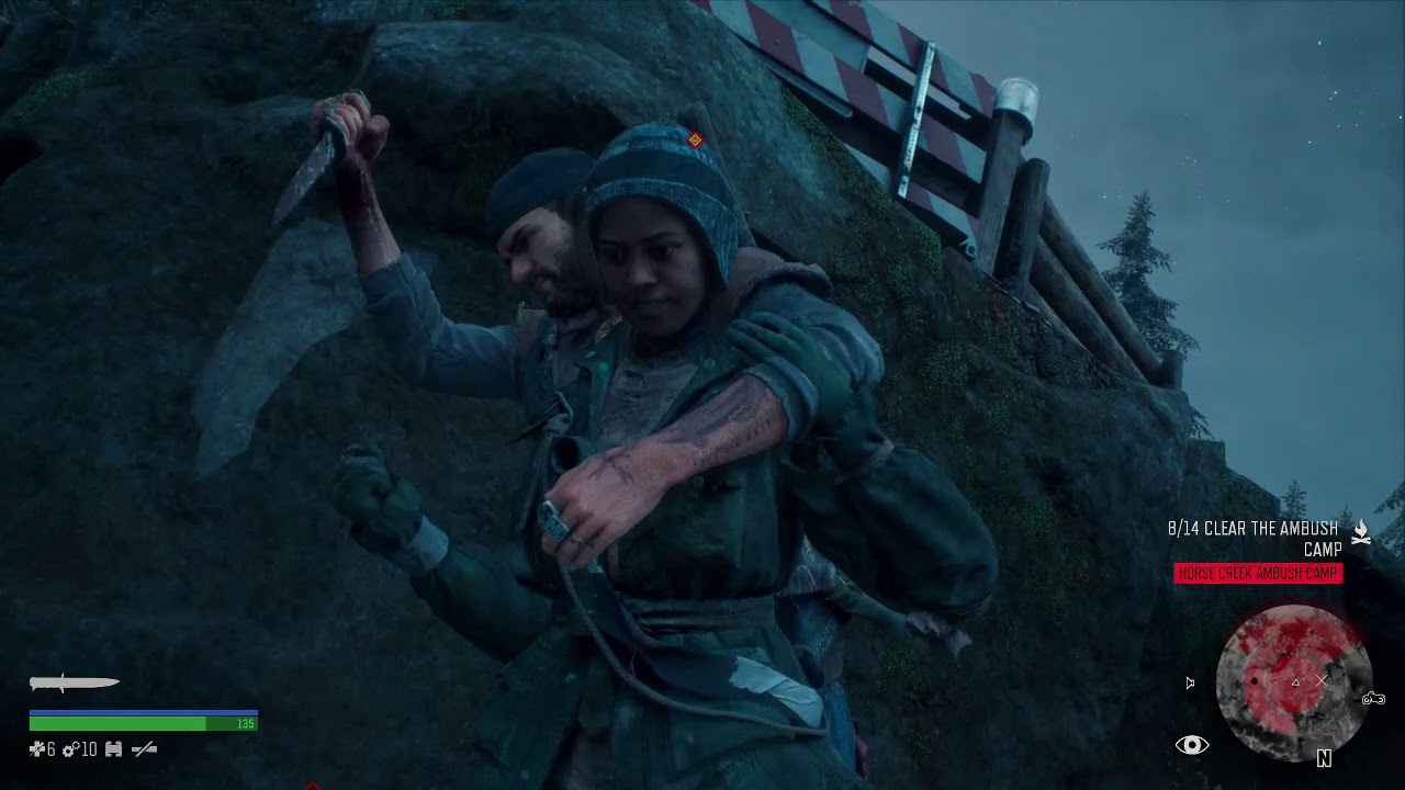 Days Gone - Horse creek Ambush Camp - Find and Investigate the Bunker