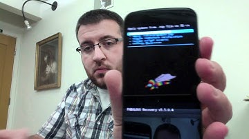 Test of Clockwork Mod Recovery with new big fonts!