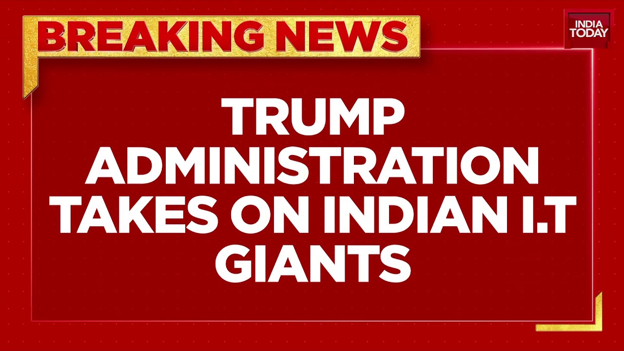 ⁣Breaking News: Trump Admin Suspends Indian IT Giants & Tech Firms From US Green Card Programme