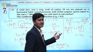 NCERT 11th Physics Chapter 7 Q 30 Systems of Particles and Rotational Motion