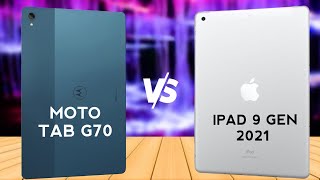 Moto Tab G70 VS iPad 9th Gen