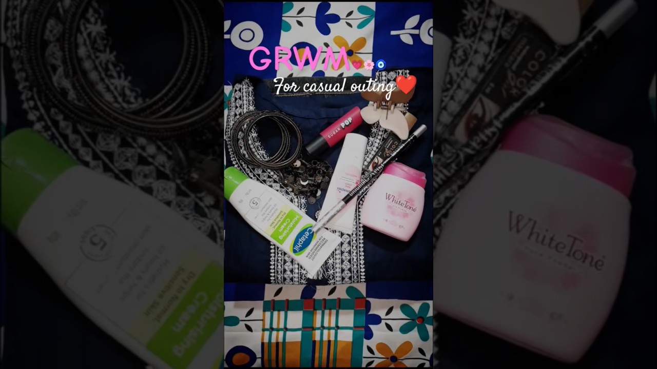 GRWM FOR CASUAL OUTING 💗🥰...