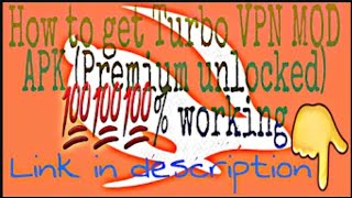 Premium Version of Turbo VPN Mod APK for Android 100% Free screenshot 3